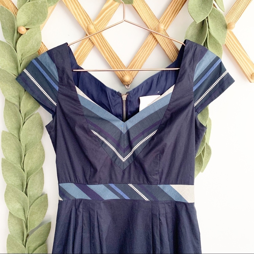 Abaete Navy Blue Dress - Picture 3 of 6
